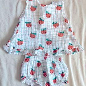 Angel Dear matching muslin set! Worn once!!!
